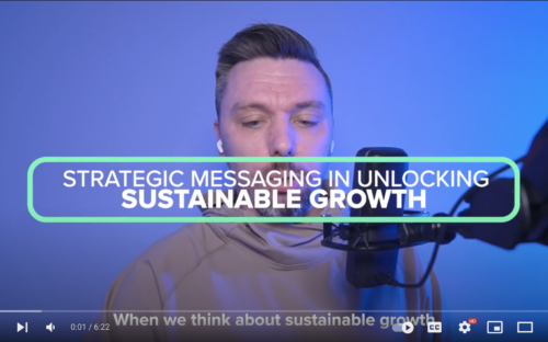 The Role of Strategic Messaging in Sustainable Growth